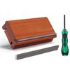3/23/35-degree Tone End Bevel File Three-in-one Tone File Guitar Tone End Trimming and Chamfering Tool