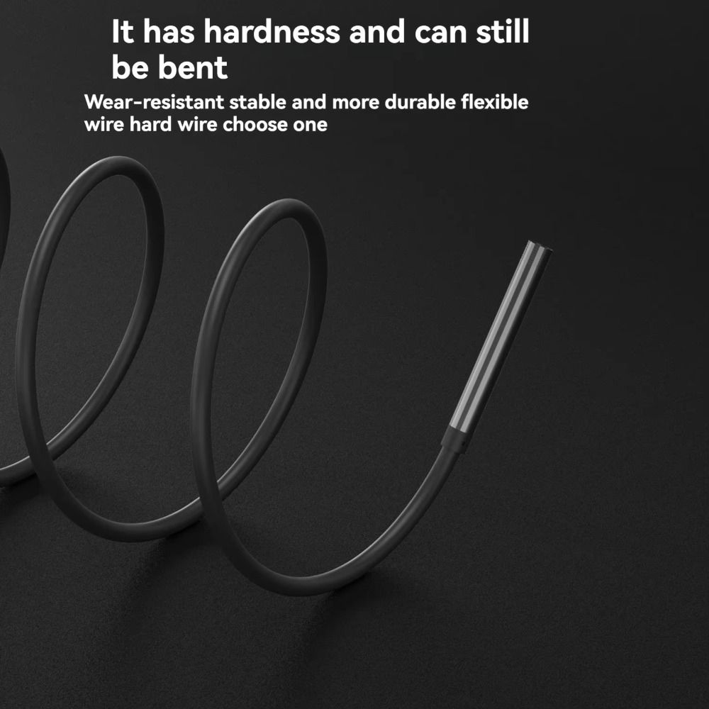 IP67 Waterproof Type-C Endoscope Camera 6 LED Lights Mini Endoscope  Industrial Use