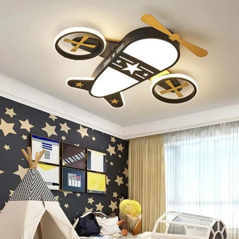 Kids Room Lighting Bedroom Lamps and Lanterns Modern Simple Scandinavian Boys and Girls Creative LED Ceiling Lighting