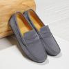 Fashion Stylish Trend Mens Casual Shoes Handmade Lazy Shoes Leisure Walk Male Loafers Moccasins Breathable Slip On Flats Driving Shoes