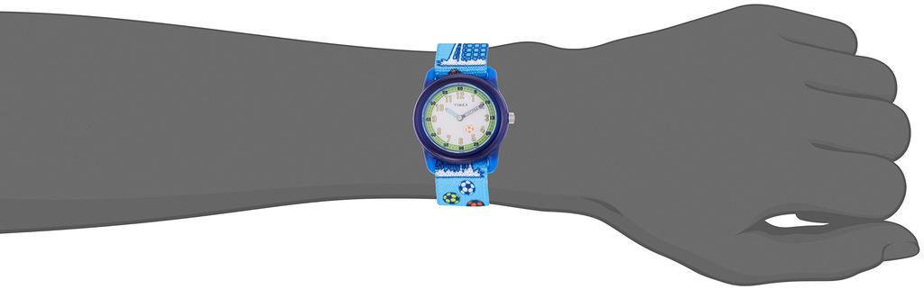 Timex Time Teacher Watch Officially Blue TW7C16500, Imported,