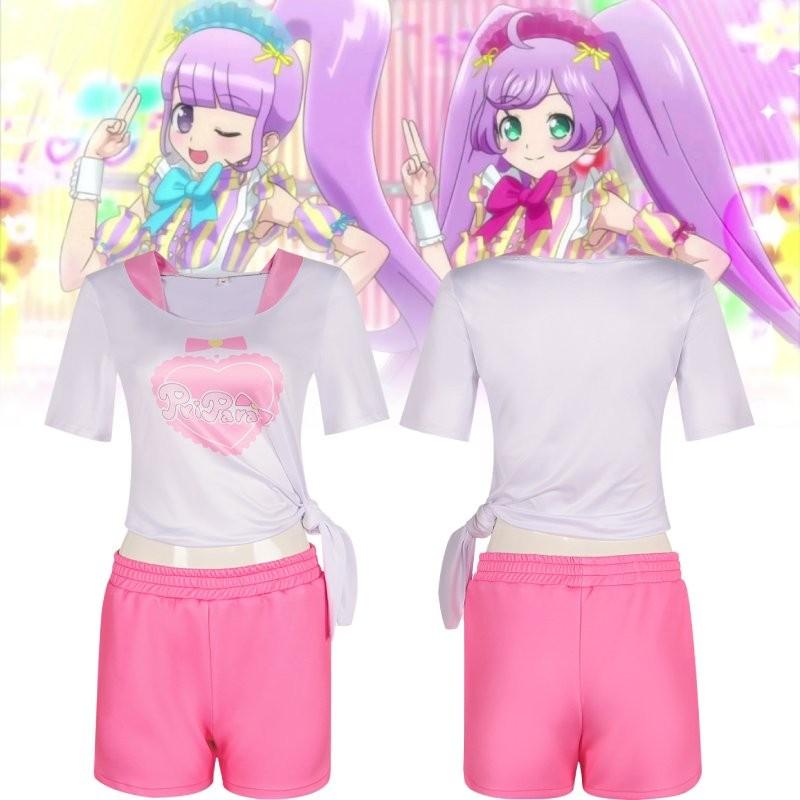 Manaka Laala Pripara Girl Festivals Cosplay Decoration Costume Performance Set