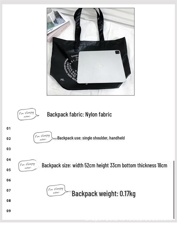 Srebrna Torba Tote o Dużej Pojemności: Wszechstronna Moda na Dojazdy