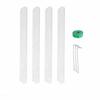 Reliable 4Pcs 24Inch Plastic Moss Pole Stackable Plant Support For Plants Monstera For Indoor Climbing Plants Work