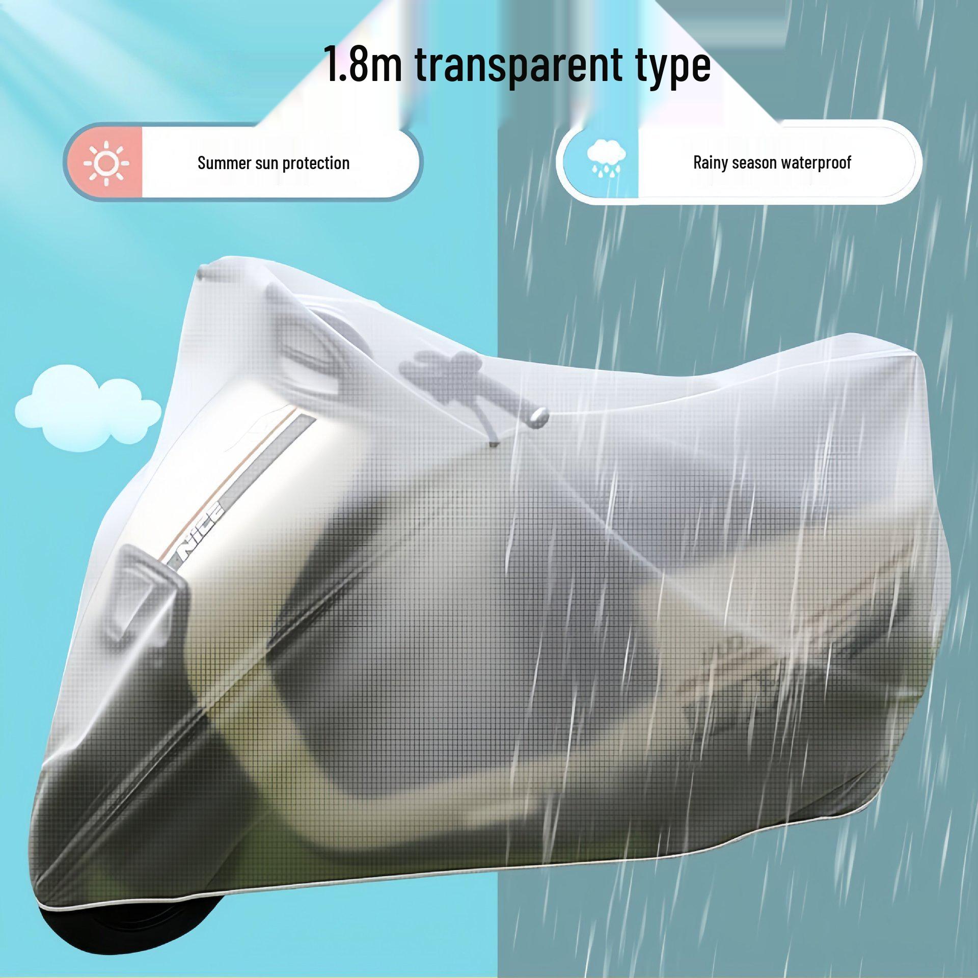 All-Season Waterproof Dustproof Rain Cover for Electric Vehicles, Motorcycles, and Bicycles