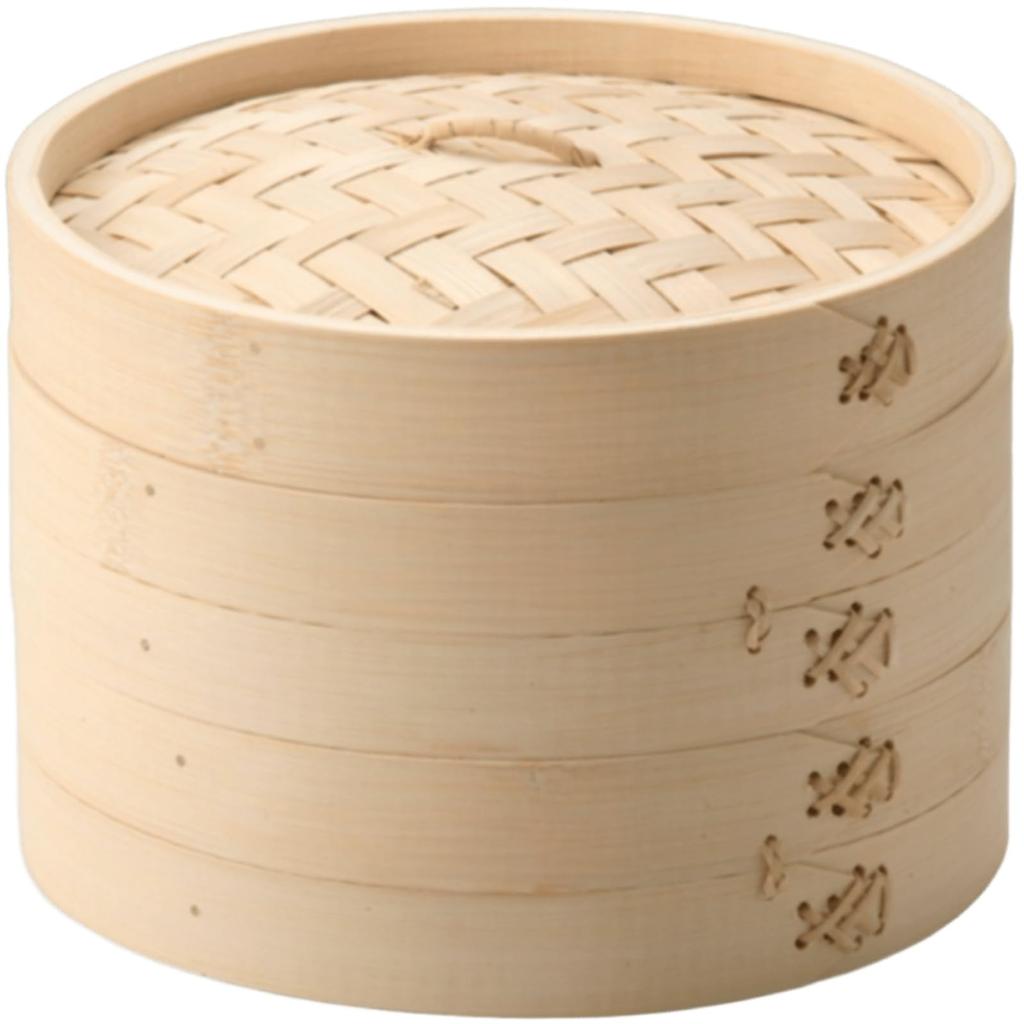 Heist Bamboo Steamer Set (27cm Diameter)