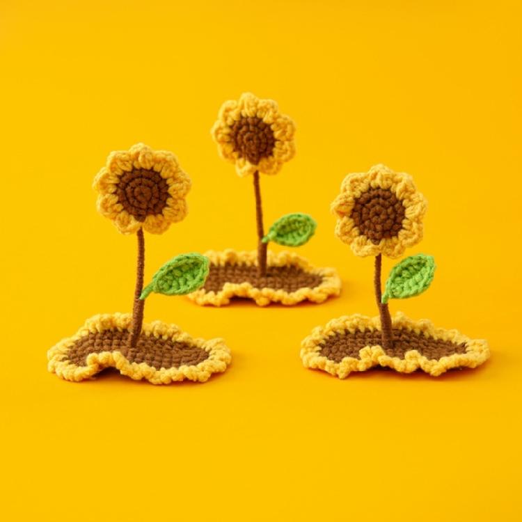 Modern Side Barrettes Clip Crocheted Hairpin Sweet Handmade HairPins