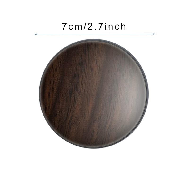 

Винтажная подставка из черного дерева, деревянная теплоизоляционная подставка для чашки, подставка для чашки для чая, кофе, молока, кухонные принадлежности 7cm