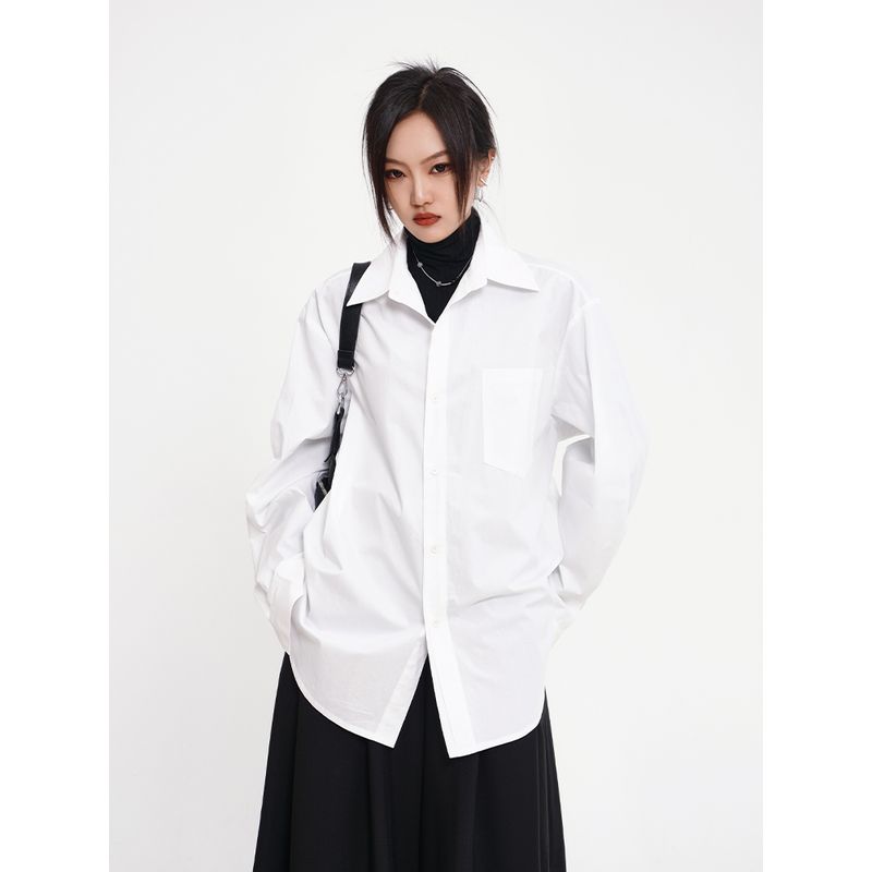 Versatile Korean Style New Year Bandage Dress Single Product Long Sleeve Shirt