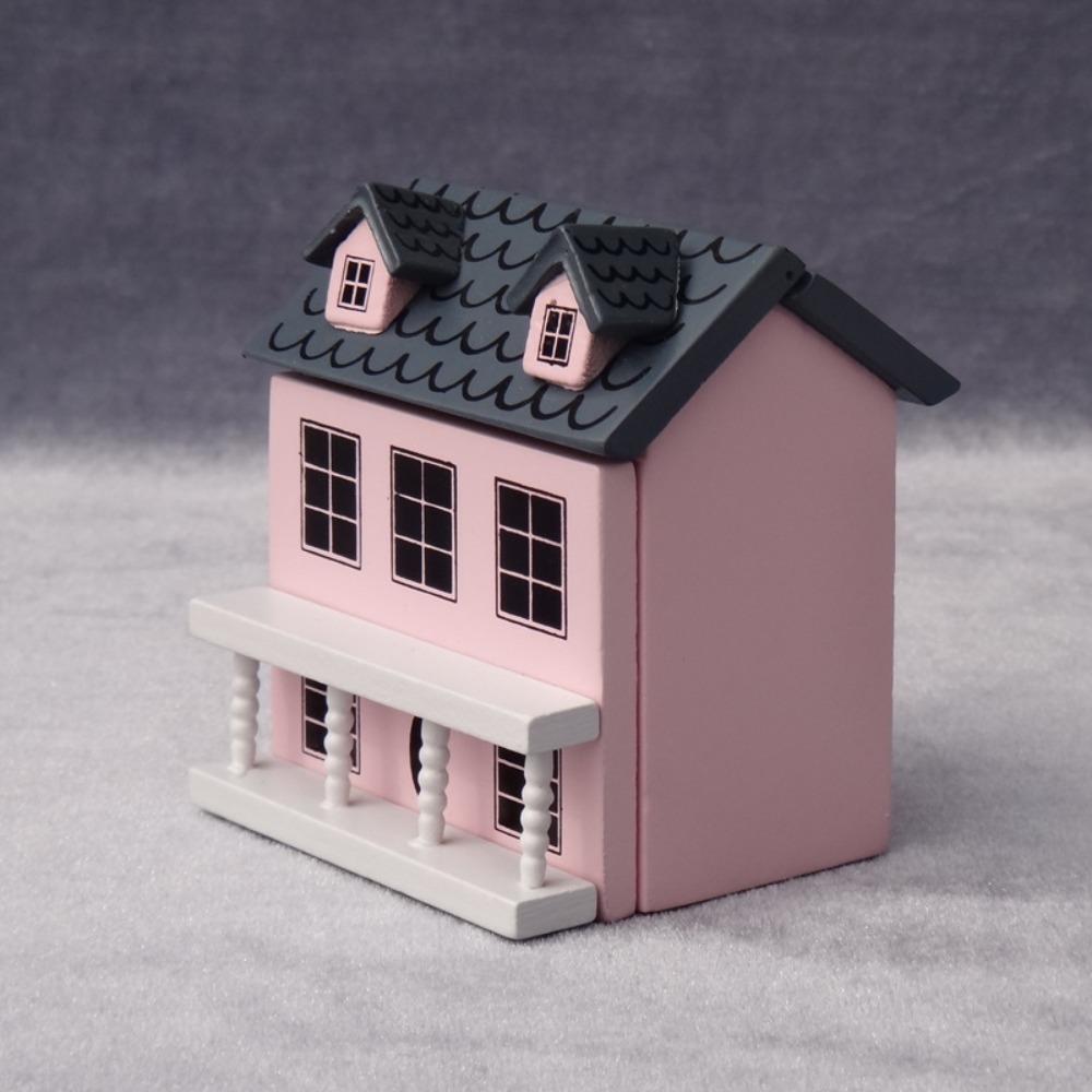 1:12 Dollhouse Dolls Miniature House Simulation Miniature Doll House Model  Birthday Gifts