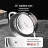 304 Stainless Steel Double Layer Insulated Noodle Bowl - Portable Bento & Lunch Box