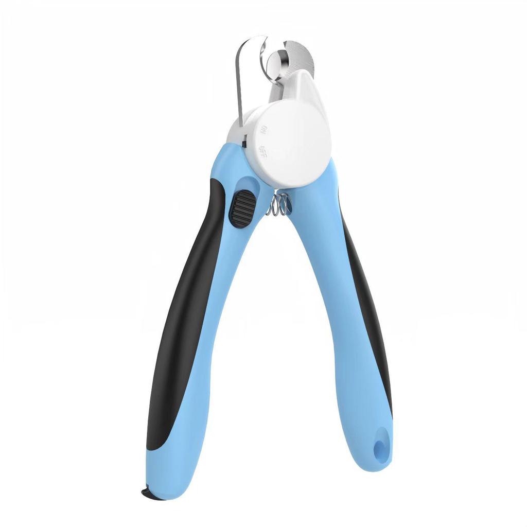 LED Pet Nail Clippers with Anti-Blood Safety and File for Dogs & Cats