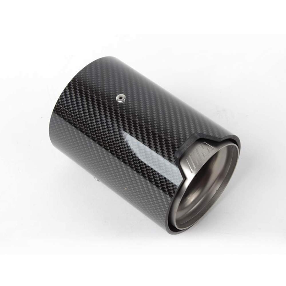 BMW Muffler Cutter, Real Carbon Car Muffler Cutter, Stainless Steel 3.5 - 2.9 inches