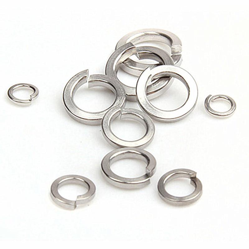 Stainless Steel Spring Washer Gasket DIN127B, Sizes M3-M30
