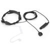 Throat Earpiece Headset Air Acoustic Tube Throat Vibration PTT Mic Headset for UV9R Plus BF9700 BFA58