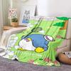 6 Sizes Tuxedo Sam Blanket Japanese Style Soft Flannel Throw Fluffy Bed Comfortable Home Four Season Warm Blanket Baby Gift