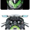 Rotatable Rearview Wind Deflector Mirror for Kawasaki Ninja 400/650 (2018-2022)