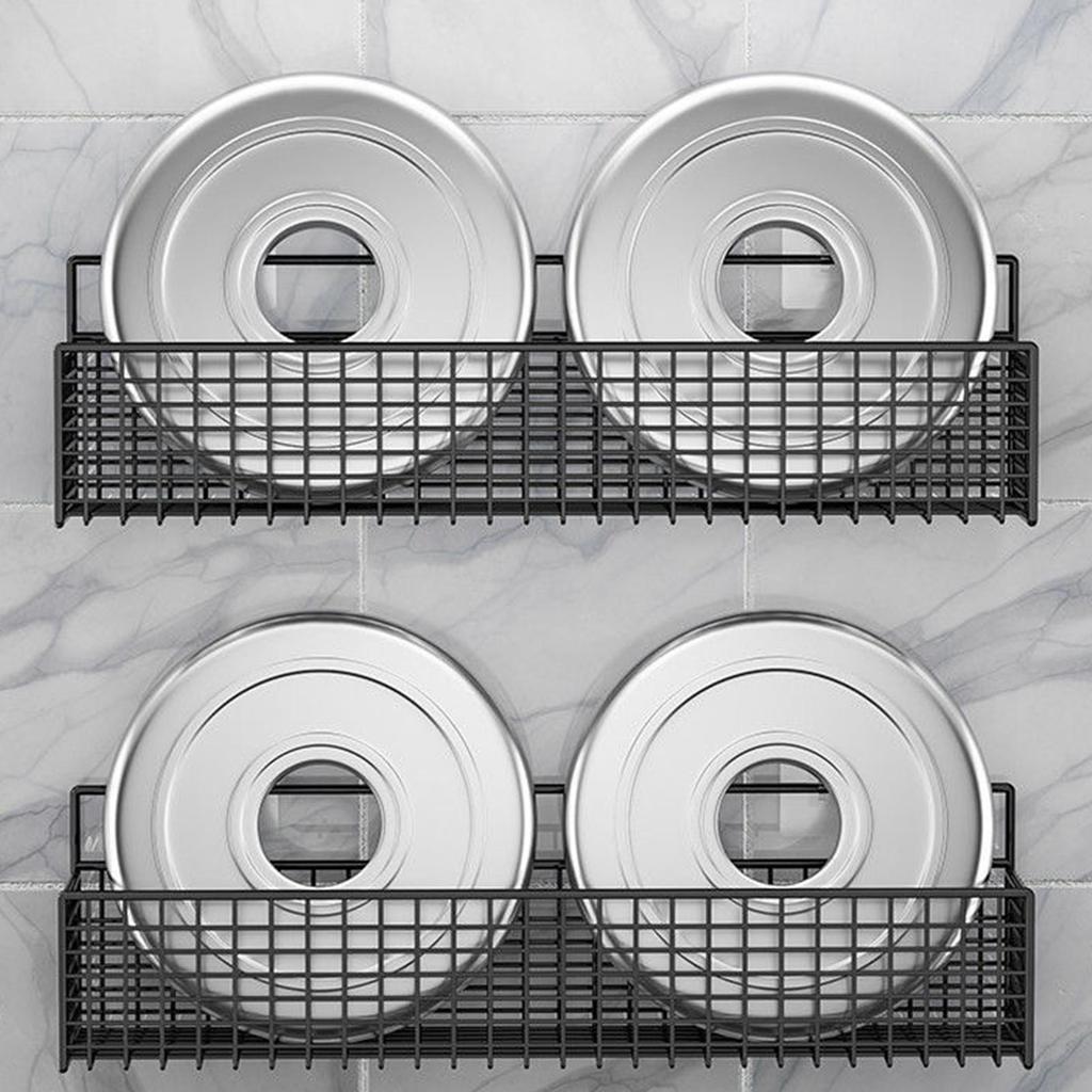 Adhesive Shelves For Bathroom Wall Adhesive Shelf For Shower Wall Mounted No Drilling Storage Rack Basket Bathroom Organiser