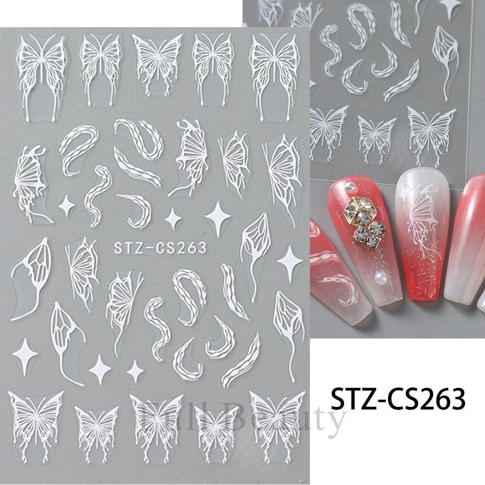 Nail Art Stickers Ins Cartoon Cute Puppy Bunny Niche Adhesive Nail Stickers