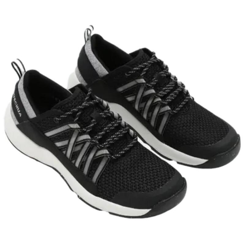 DECATHLON NH500 FRESH Comfortable and Casual Shock-Absorbing Anti-Slip Abrasion Resistant Low-Top Hiking Shoes Women's Black