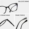 Fashion Cat's Eye Collide Color Anti Blue Light Glasses Men Women Retro PC Frame Outdoor Travel Party Eyeglasses
