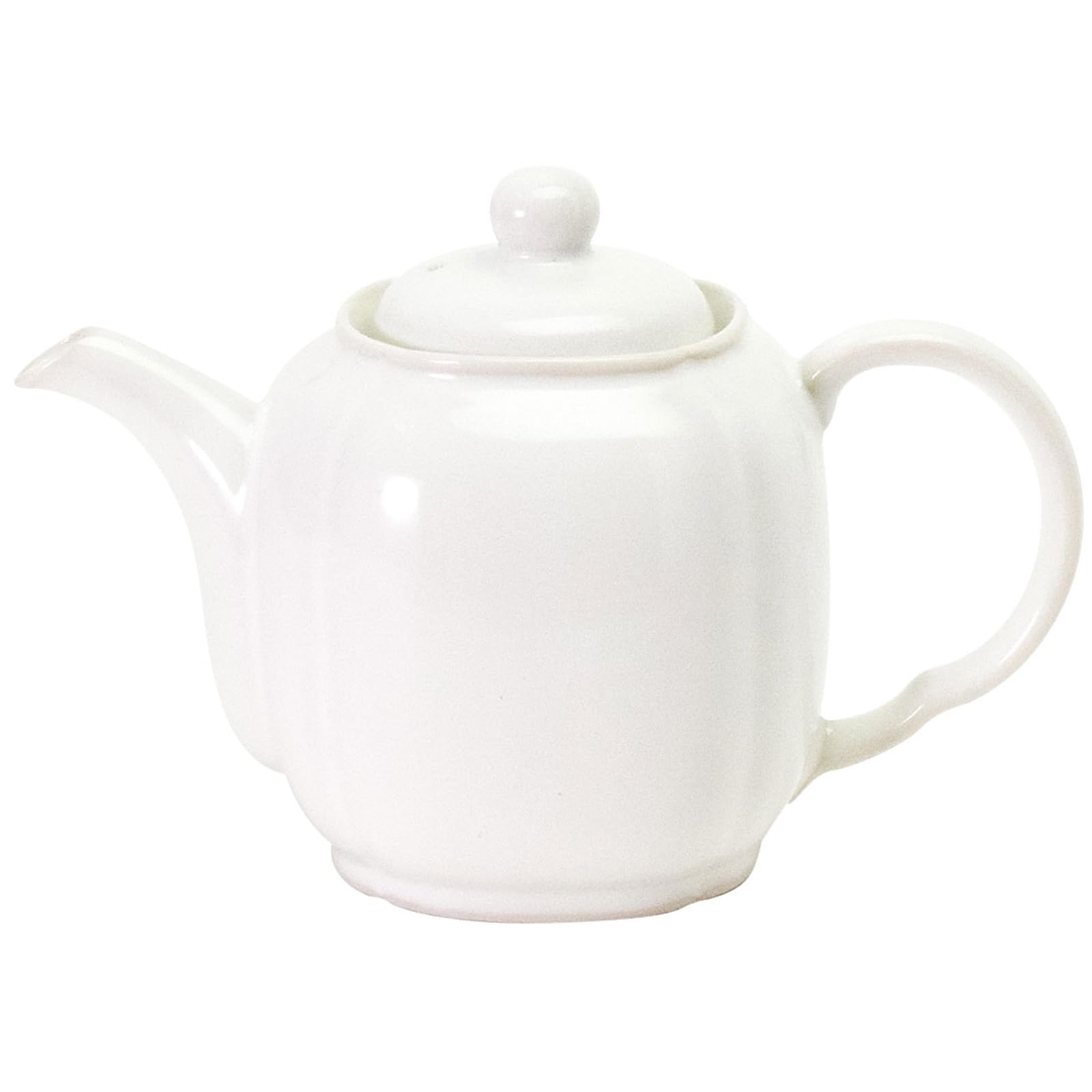 Aito Seisakusho Teapot Microwave and Dishwasher White Jun Yang Mino Made in 335102 Aim (approx. 500ml), Safe, Glaze, Ware, Japan, белый