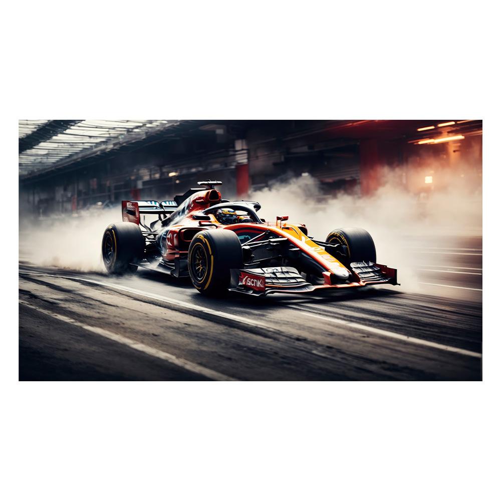 Racing Car Wall Art Picture Vehicle Modern Canvas Painting Poster and Print for Living Room Bedroom Home Decor