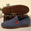 Old Beijing Cloth Shoes Men's Breathable Sweat-absorbing Rubber Soles Work Casual Men's Shoes Handmade Lasagna Vulcanized Shoes