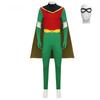 Teen Titans Robin Cosplay Costume With Spandex Material For Halloween And Stage Performances