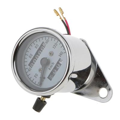 12V Universal Dual Meter Motorcycle Odometer Speedometer