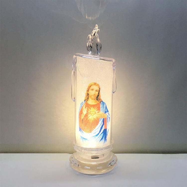 Christian Led Night Holy Family Figurine Safe Led Night Lamp Supplies