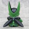12cm Dragon Ball Anime Cute Cell Sitting Erect Middle Finger Action Figure Pvc Model Doll Collection Statue Ornament Toys Gift