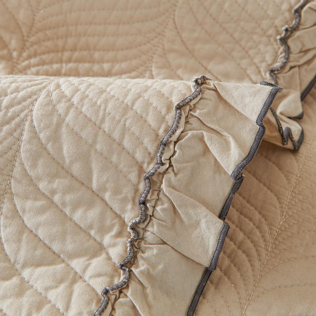 Simple Western-style Non-shrinking All-season Cotton Fabric Sofa Cushion Cover High-end Light Luxury Cotton Cushion Cover