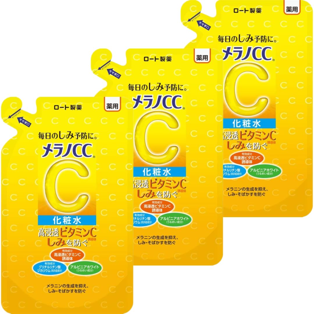 

Набор из 3 средств Melano CC Spot 170 мл [Оптовая покупка] Лосьон, Отбеливающий, Лечебный, Уход, Сменный блок,