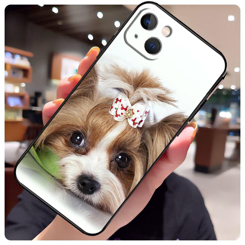 Mini Yorkshire Terrier Case For iPhone 14 Pro Max 16 15 11 12 13 17 Pro Max mini 15 16 Plus 16e 17 Air Phone Cover