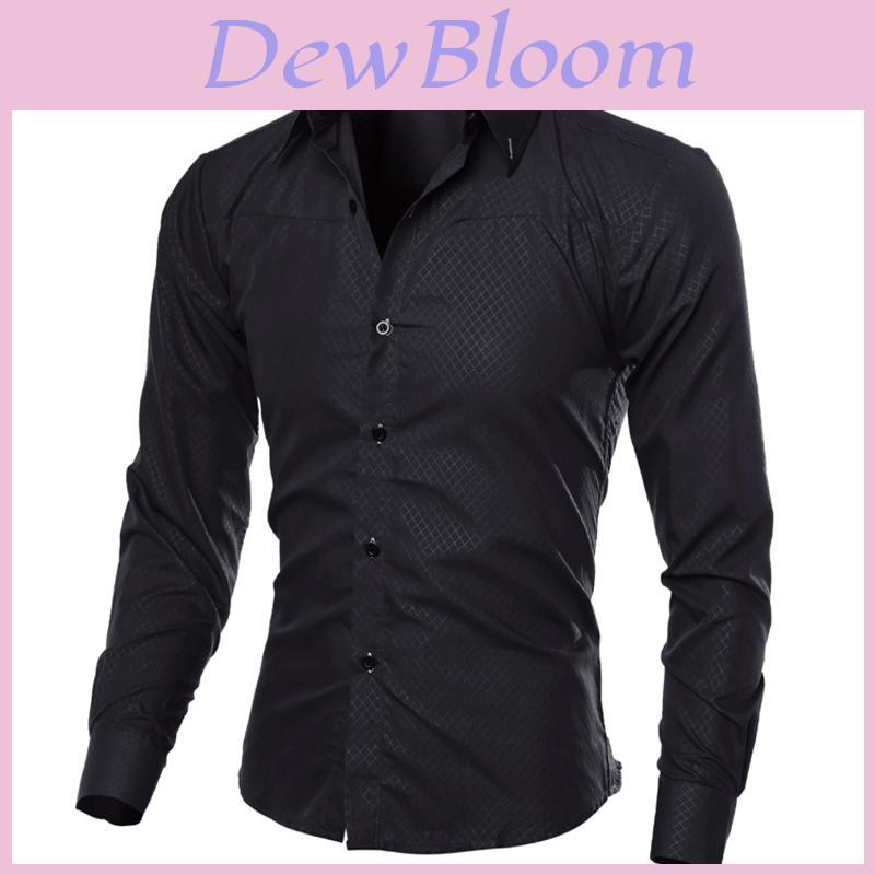 Premium Quality Soft Men Shirt With Long Sleeves And Timeless Solid Color