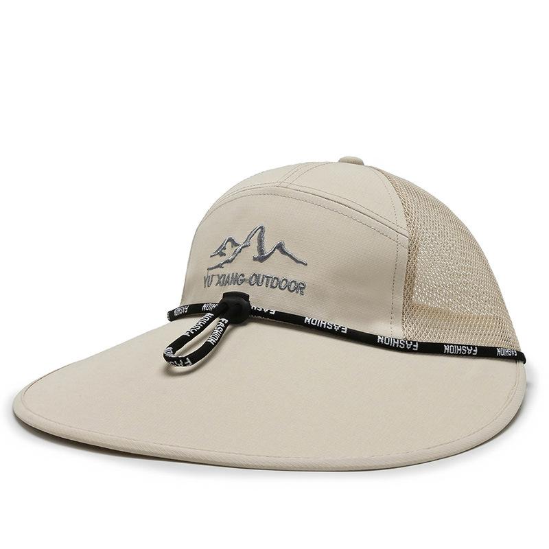

Men s hat extra large brim fishing hat summer outdoor sun protection hat sun hat breathable beach hat sun hat Adjustable хакі
