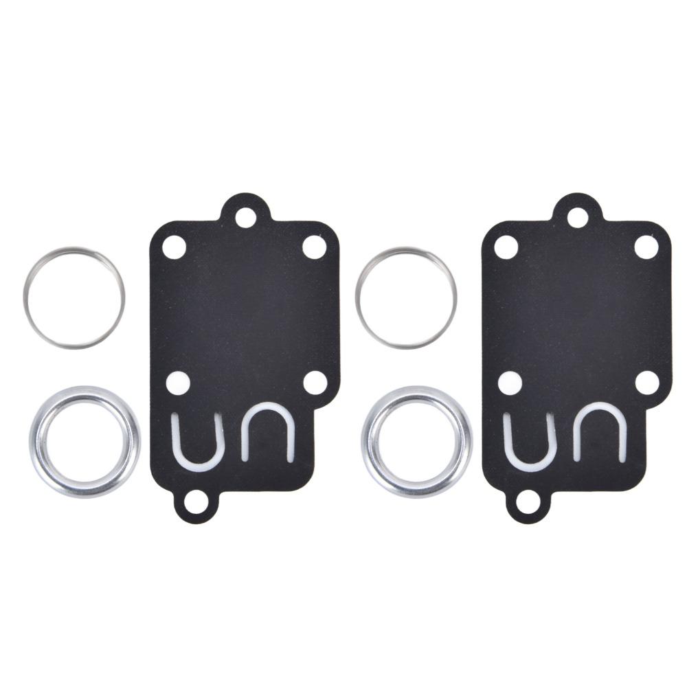 6SET Compact Diaphragm Gasket Kit Black Spring Cap Replacement Kit for 5021K 2HP 5HP Engines