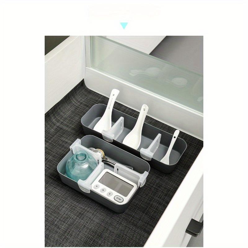 Multifunctional Household Refrigerator Divider to Organize Freely, Snap-On Grids Clip to Organize Refrigerator Door Divider Clip, Suitabl