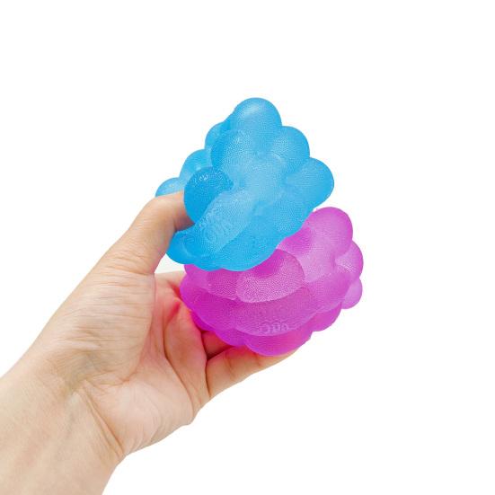 Mini Round Cube Squeeze Toy Stress Anxiety Relief Grape Ice Cube Sensory Toy Teens Adults Portable Soft TPR Cube Pinch Toy
