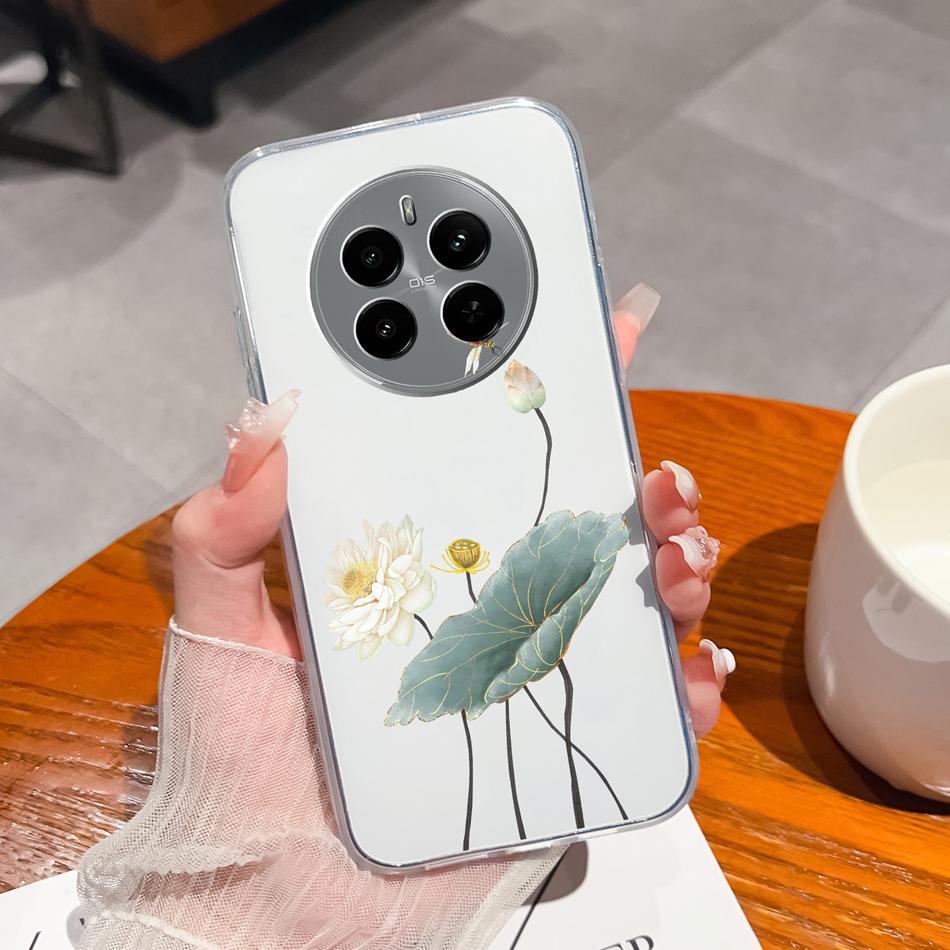 For Oppo Realme 12 Pro Plus Case For Realme12 4G 5G Phone Cover Cute Anime Transparent Soft Slim Protective Bumper Funda Coque