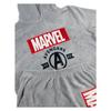 Avengers Mens Hooded Long-Sleeved Long Pyjama Set