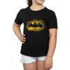 DC Comics Girls Batman Spray Logo Cotton T-Shirt