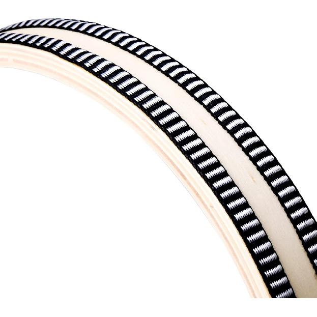 Yibuy Wave Bead Ocean Drum Musical Instrument Percussion Sea Sound Drum Instrument 10 Inch Natural Color