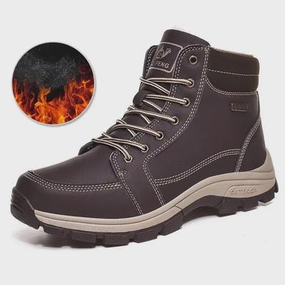 2024 Herbst/Winter Übergröße Martin Stiefel - High Top, Lässige Baumwoll Wander- & Arbeitskleidungsschuhe