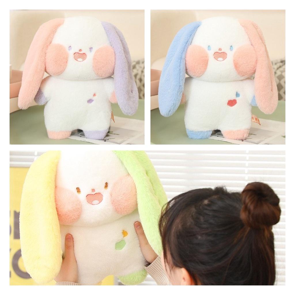 Adorable Bunny Plush Toy With Cute Puffed Cheeks For Kids' Gift