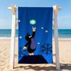 Cartoon Cute The Little Mole Towel Drying Bath Towel Applicable To Light Swimming Camping Yoga Beach Out