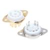 9Pin Ceramic Tube Sockets Valve Tube Base For 6Dj8 12Ax7 Ecc83 B339 Cv492