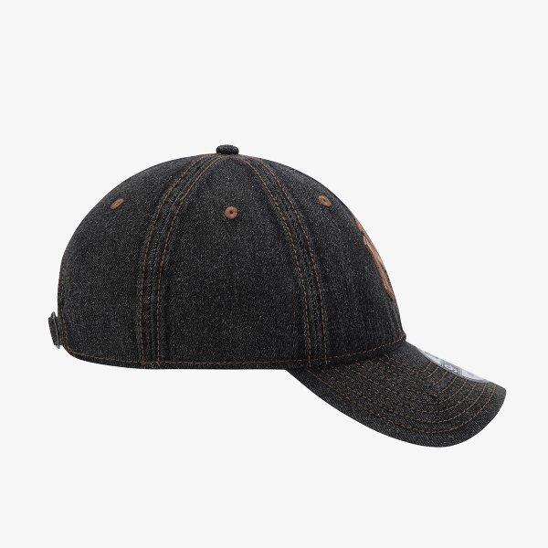 New Era Mlb New York Yankees Gorra de Béisbol Desestructurada de Mezclilla Negra 15131660