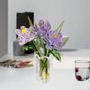 Artificial Flower Bouquet in Vase, Collectible Figurines for Home Decor Gifts